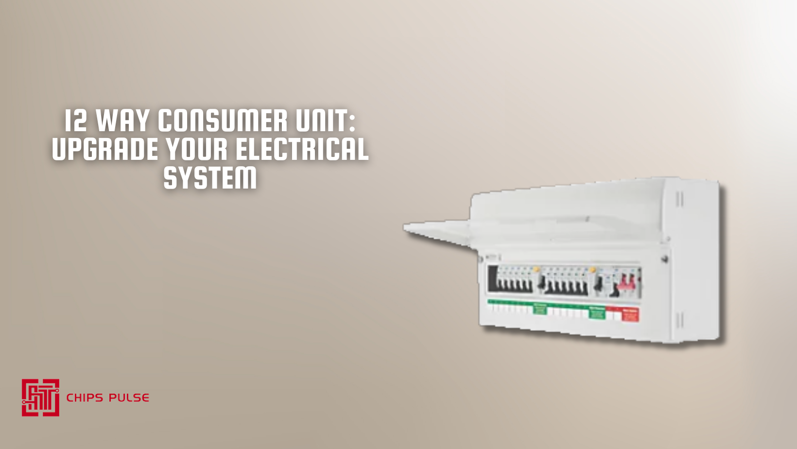 12 way consumer unit